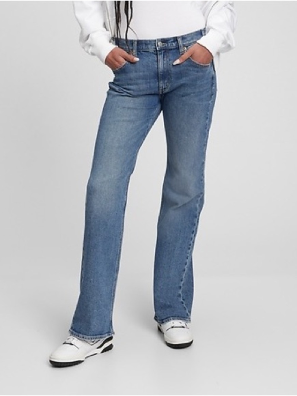 Gap 90’s Loose Flare Mid Rise Jeans Women’s 35/20R